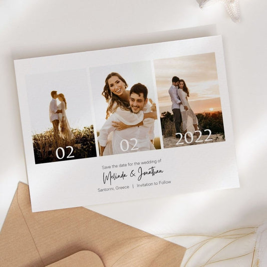 GISELLE Minimalist Save the Date