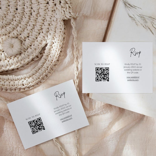 BRITNEY Minimalist RSVP Card