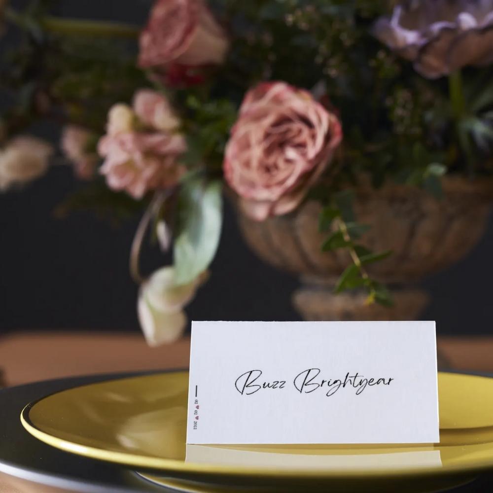 ANGELINE Minimalist Place Card