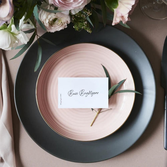 ANGELINE Minimalist Place Card