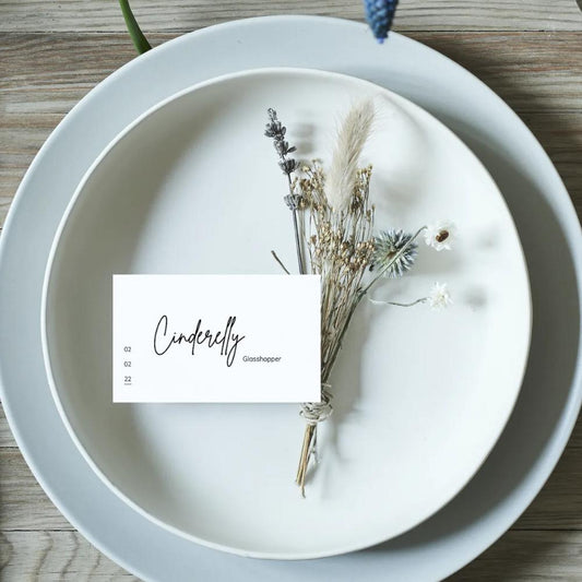 BRITNEY Minimalist Place Card