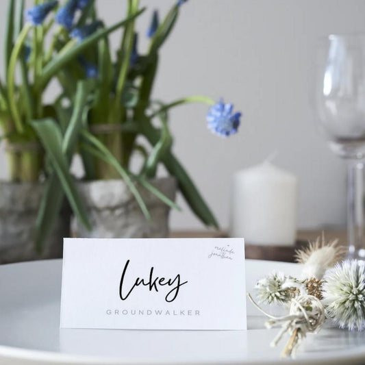 GISELLE Minimalist Place Card