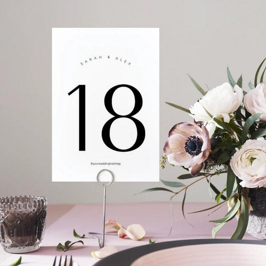 VIVIANNA Minimalist Table Numbers